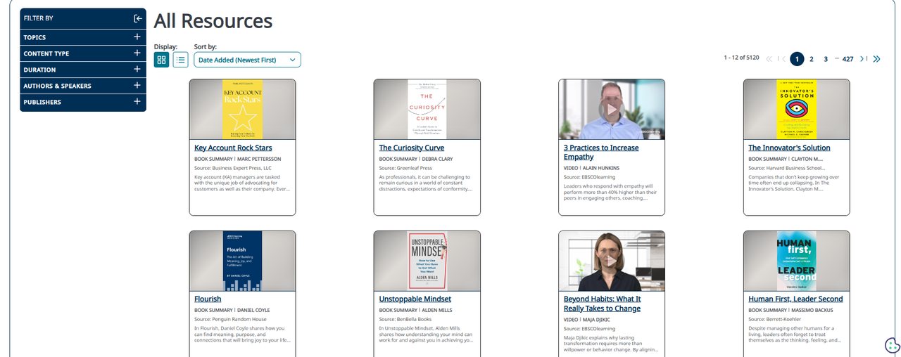 Accel Learning: Resource library