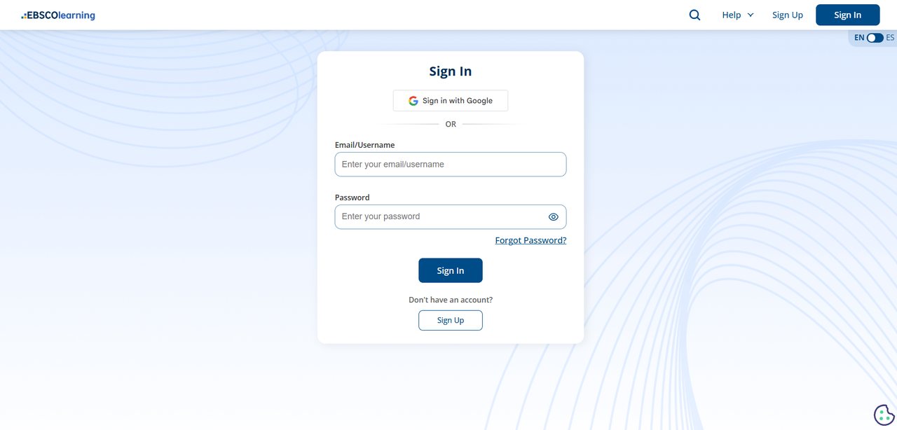 LearningExpress: Sign-in